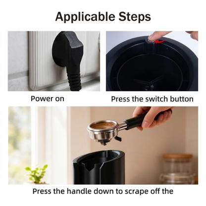 58mm Electric Portafilter Cleaner 352RPM Coffee Machine
