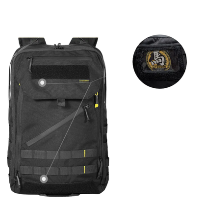 23L Everyday Commuter Backpack Durable 500D Laptop 15.6"
