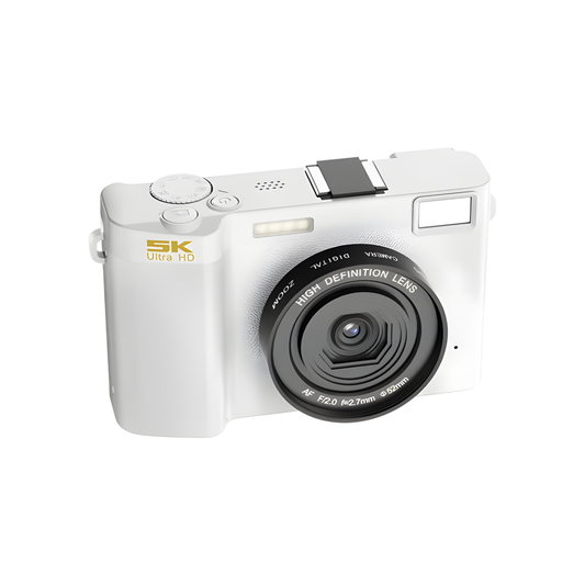 Professional 5K Camcorder with 3 Inch LCD and Zoom