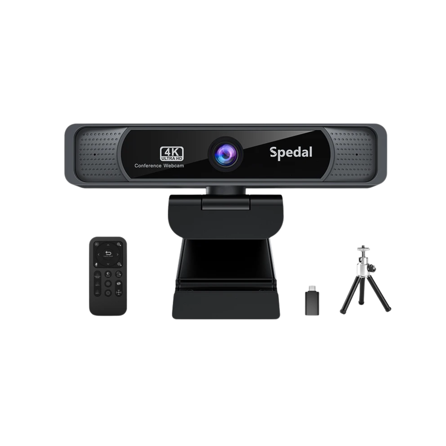 4K HD Webcam 120° Wide Angle with Microphone