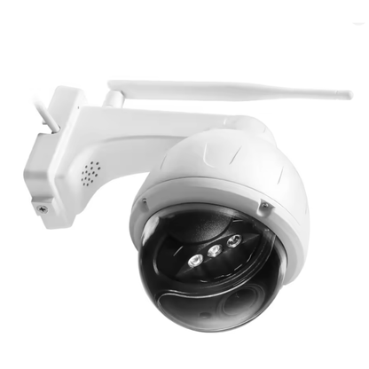 8MP 4K WiFi PTZ Security Camera with Auto Tracking White