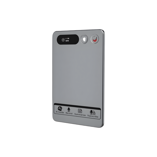 AI Voice Recorder 118 Languages Speech-to-Text Meeting Device