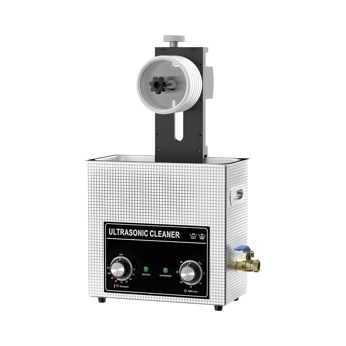 6L Ultrasonic Vinyl Record Cleaner 2RPM Label Saver