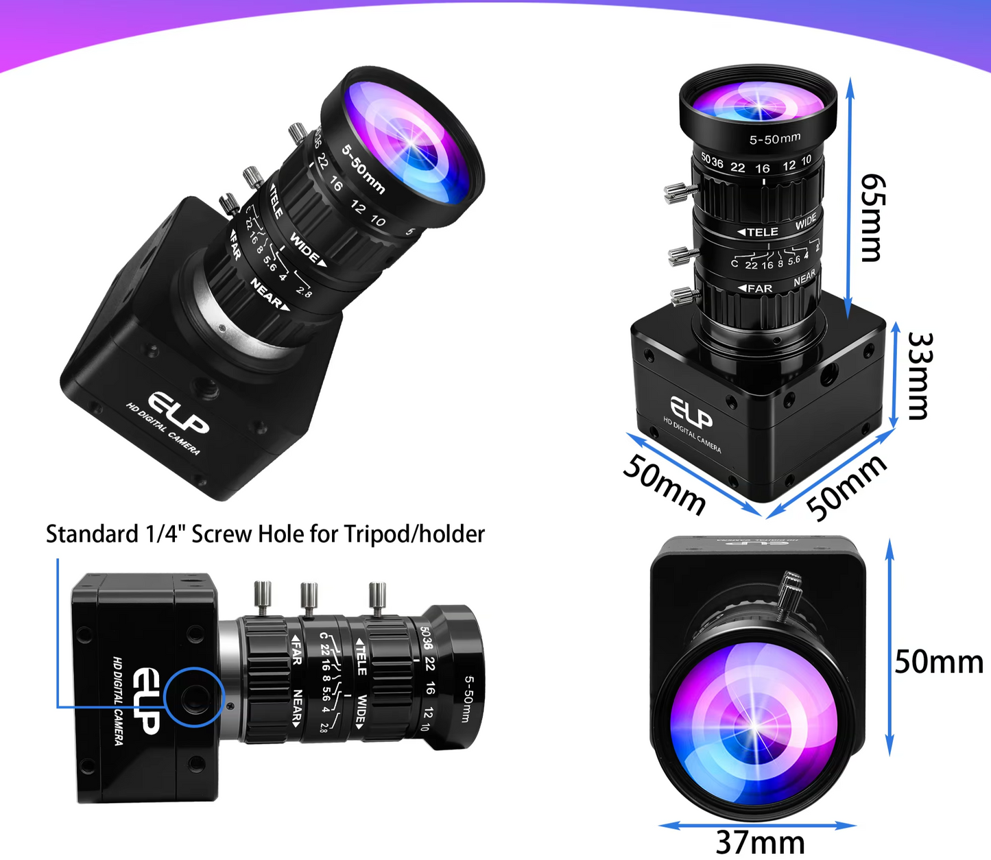 1080P 230FPS USB3.0 Machine Vision Camera IMX577