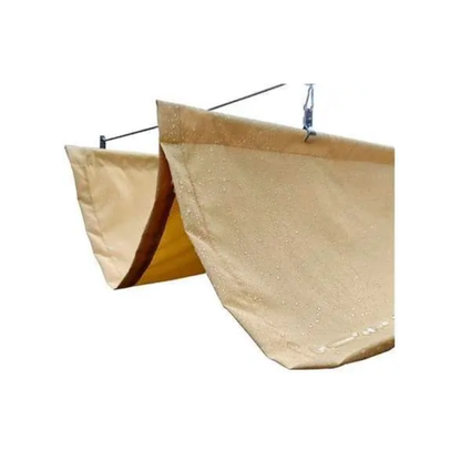Outdoor 3.5x3m Beige Waterproof Shade Sail Telescopic
