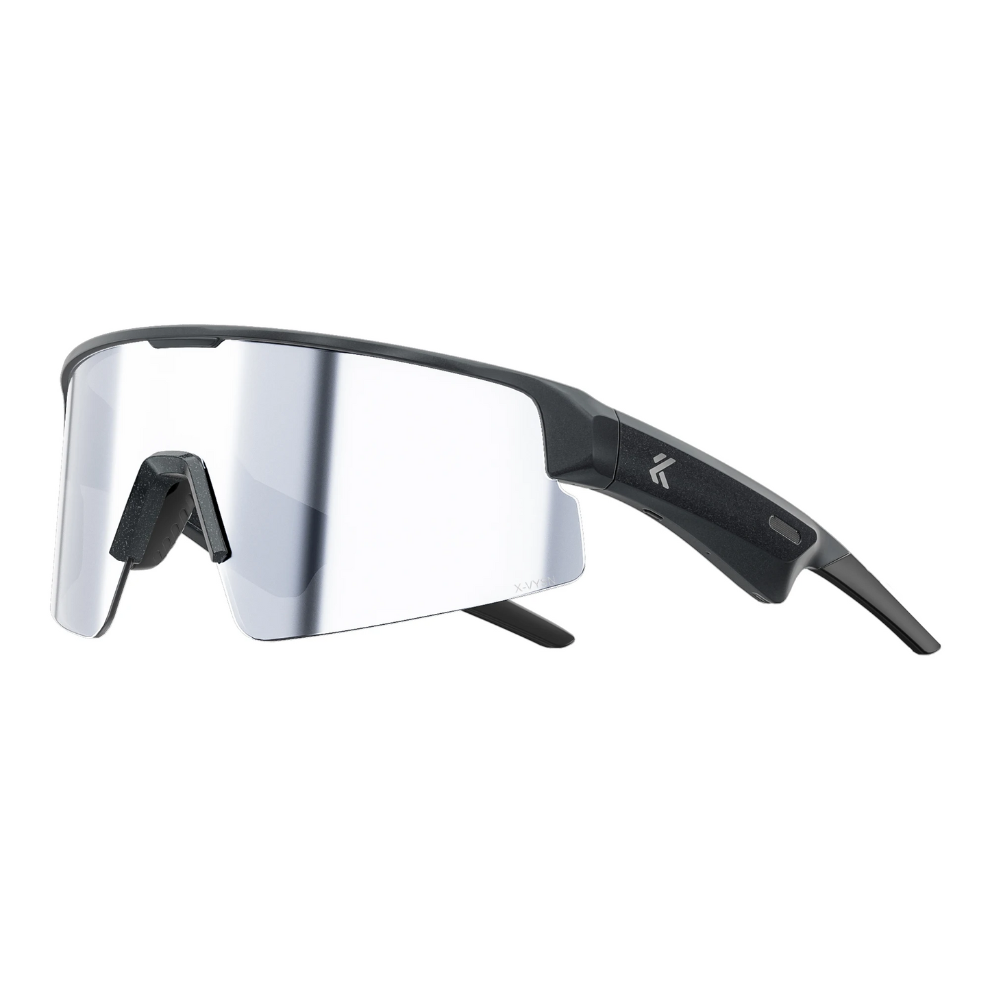 Silver Wireless Smart Sunglasses MP3 & Call Enabled for Sports