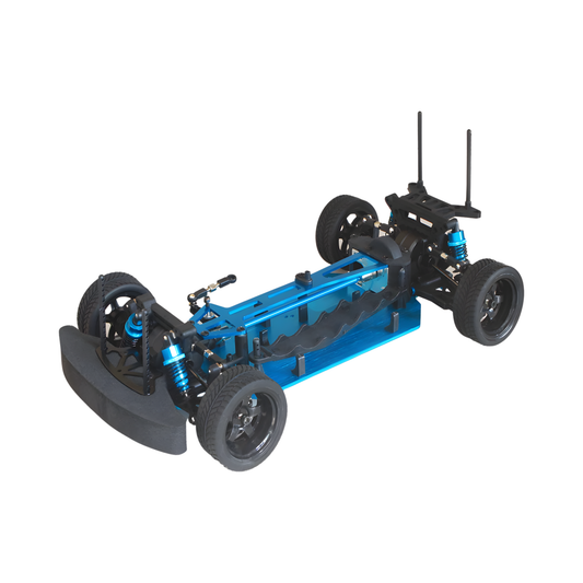 Brushless JS-Racing RC Car Frame Ready to Race
