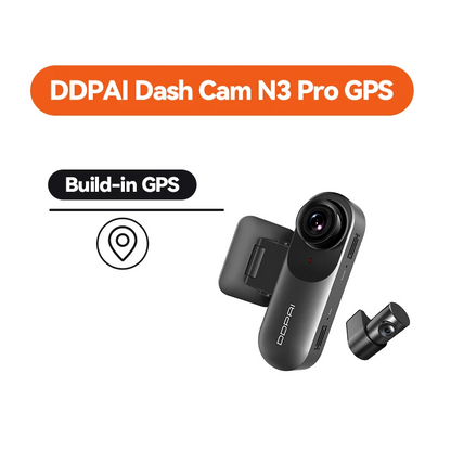 Smart 2.5K Car Dash Camera GPS 64GB