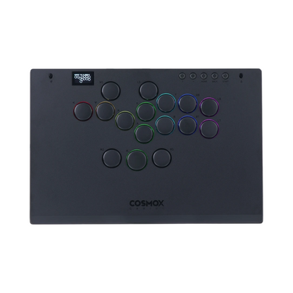Stickless Fighting Game Arcade Controller with RGB Lighting