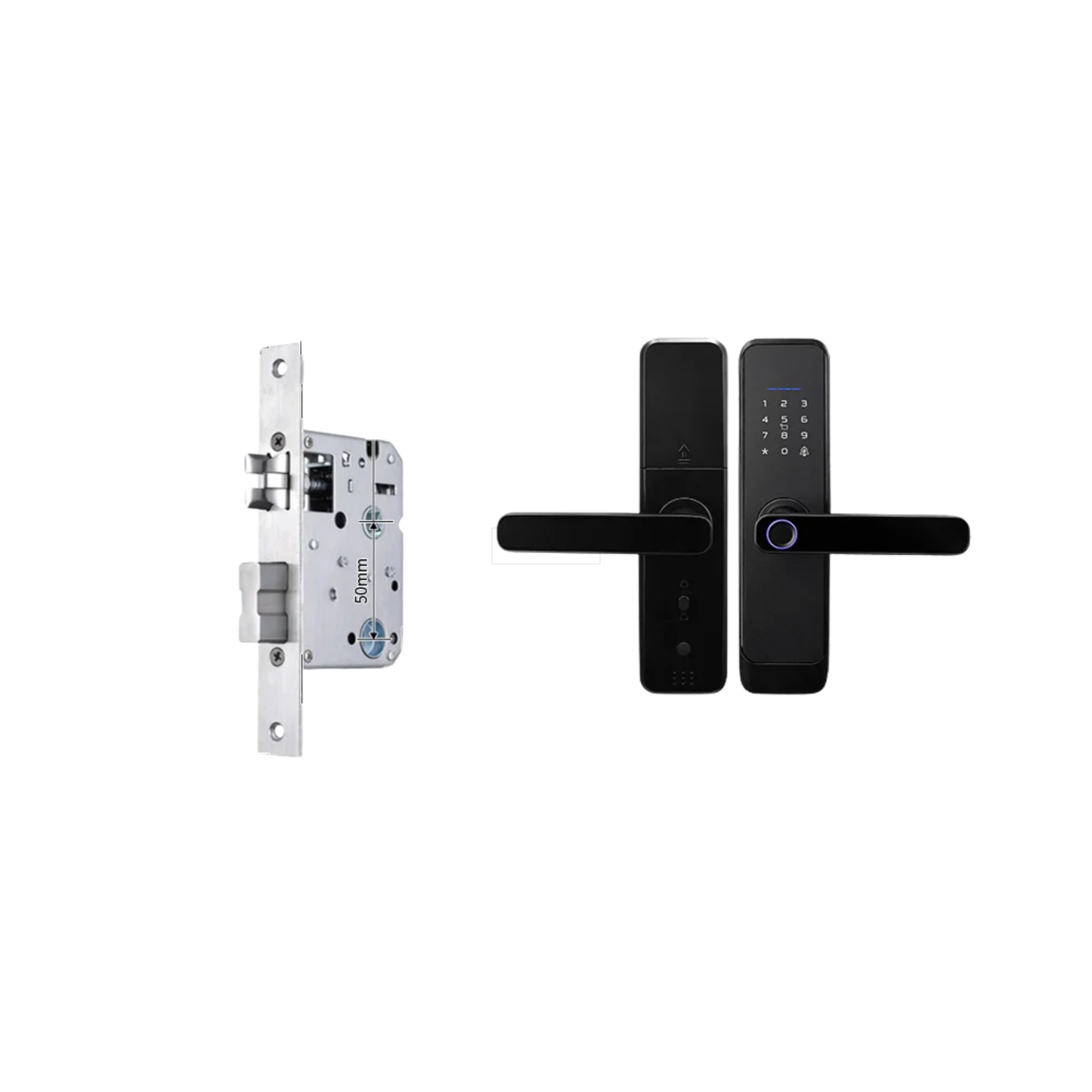 Waterproof Smart Fingerprint Door Lock WiFi Bluetooth Keyless