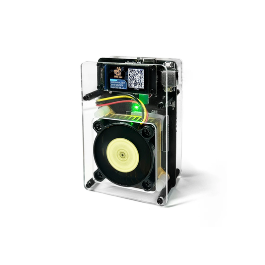 Bitaxe Ultra 500GH/s ASIC Solo Crypto Miner with Full Colour Display