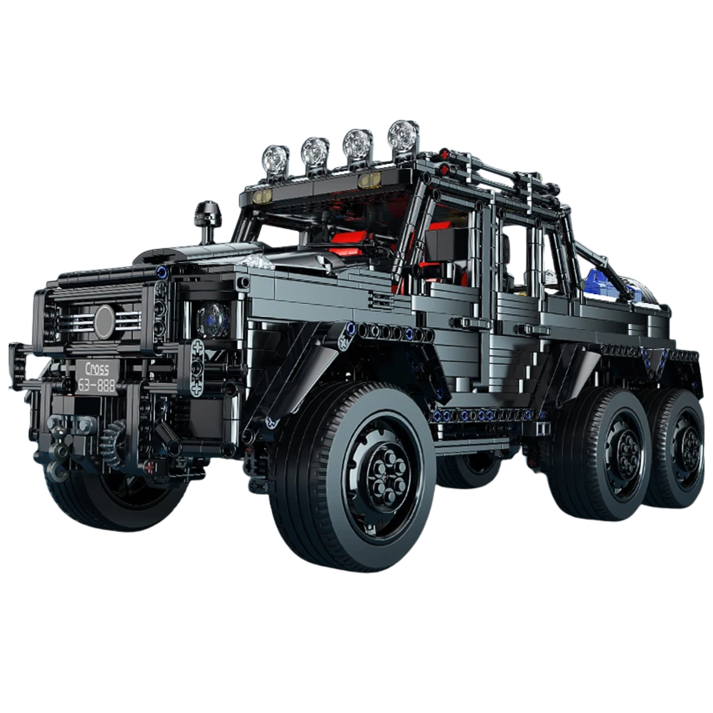 Technical SUV Car Model Blocks Creative Adult Kit