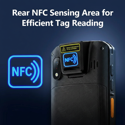 Android 14 PDA Barcode Scanner 4G 64GB NFC