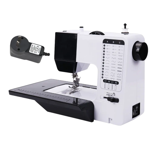 Portable Mini Sewing Machine with 40 Stitches & Presser Foot
