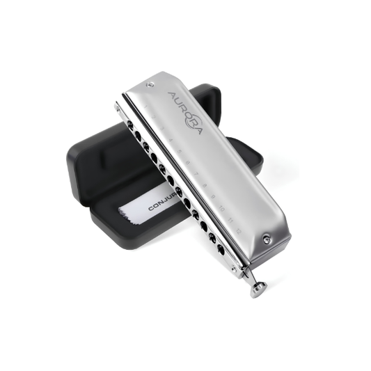Professional 12 Hole Chromatic Harmonica Key C