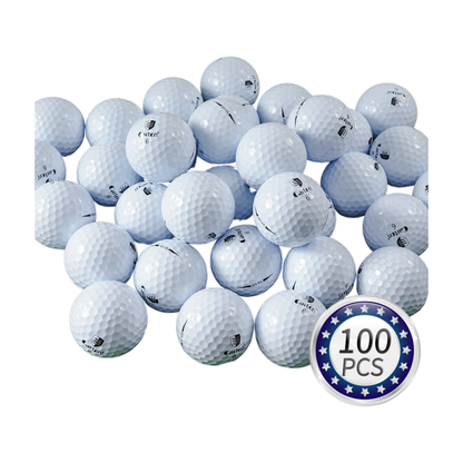 100pcs High Performance Golf Balls for Long Distance & Spin