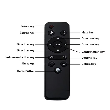 4-Inch Smart Wall Amplifier with WiFi Android 11 & Alexa