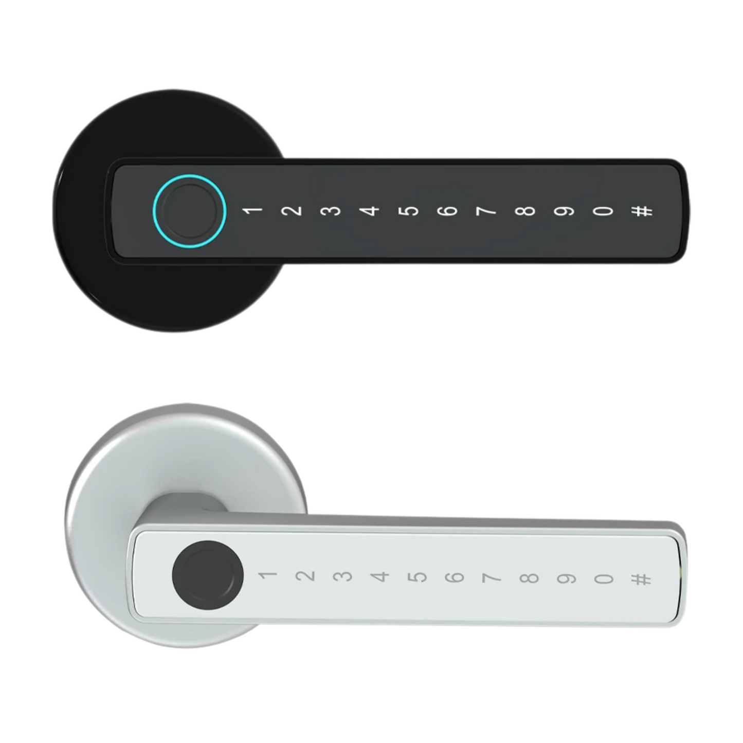 Smart Fingerprint Door Lock with Keypad and App Control