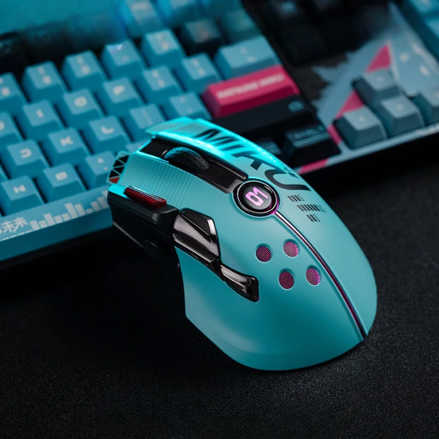 Wired Esports Mouse with LED Lighting
