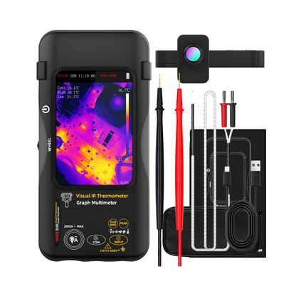 SH9 Thermal Camera and Multimeter Macro Lens Included