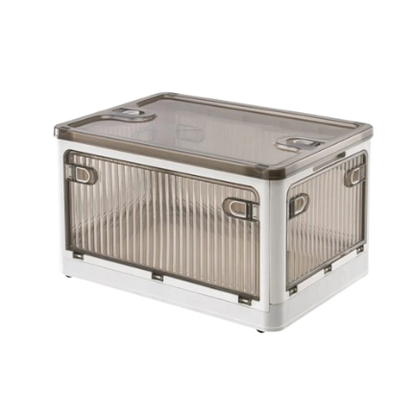 Stackable Clothes Storage Bin with Wheels Home Organisation Box