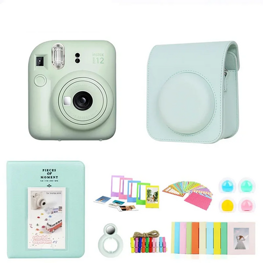 Fujifilm Mini 12 Green Instant Camera Set