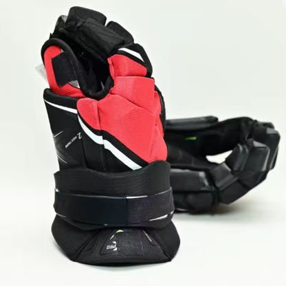 Black Red Heavy Duty 14 Inch Ice Hockey Protective Gloves