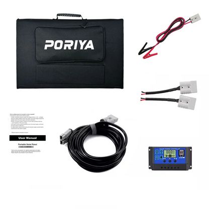 12V 300W Folding Solar Panel Blanket USB Charging