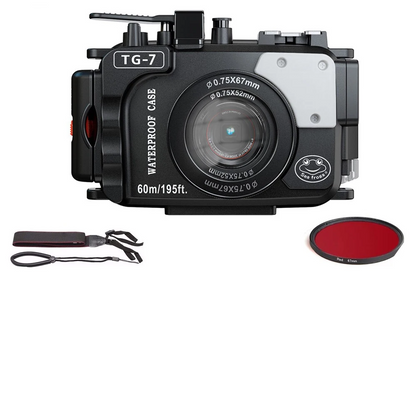 TG7 Black Underwater Housing Kit 60M/195FT