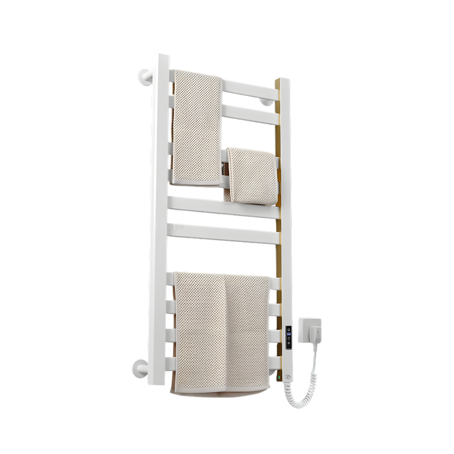 Smart Electric Heated Towel Rail White