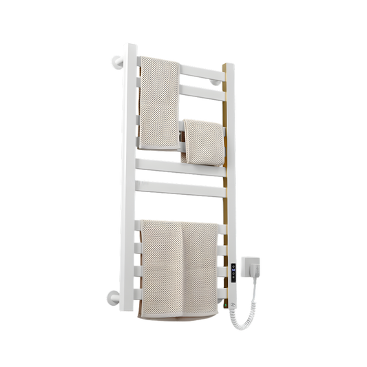 Smart Electric Heated Towel Rail White