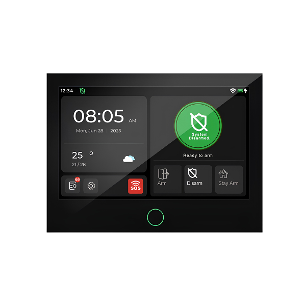 7 Inch Touchscreen 4G WiFi GSM Wireless Home Alarm System