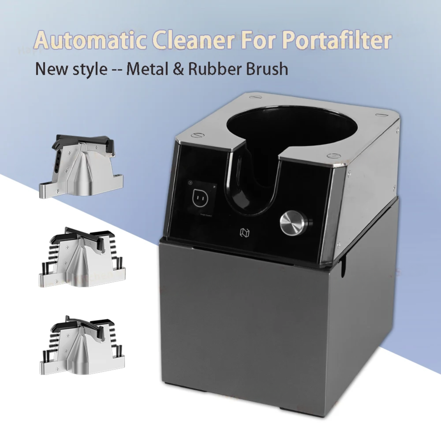 58mm Electric Portafilter Cleaner Brushless Motor Espresso Tool