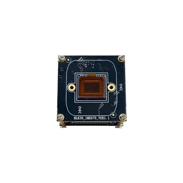 4K Starlight IP Camera Board 6mm Lens with 12V Cable