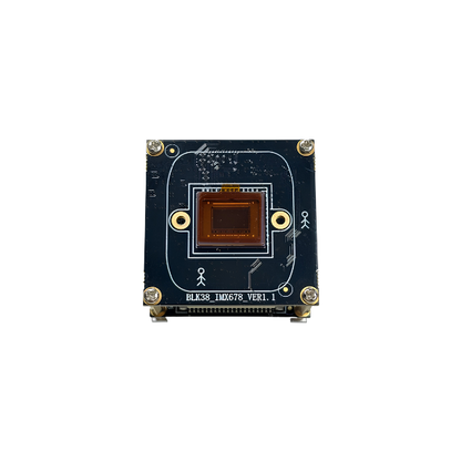 4K Starlight IP Camera Board 6mm Lens with 12V Cable