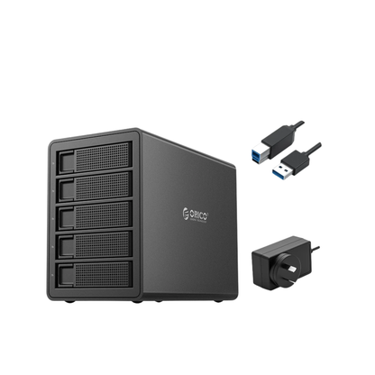 USB 3.0 5 Bay HDD Dock for Mining Storage