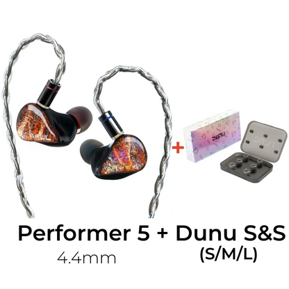 Studio-Grade 1DD+4BA HiFi Earphones 4.4mm Connection
