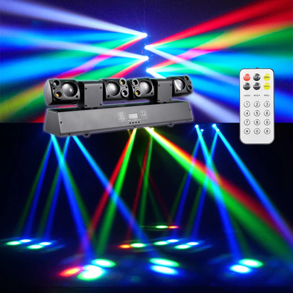 80W LED Dual-Head Moving Head DJ Party Light