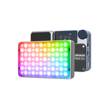 Silver Mini Full Spectrum LED Video Light