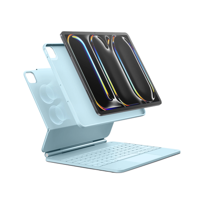 Magnetic iPad Pro 11 Keyboard Case Blue
