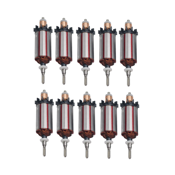 10PCS Nail Drill Motor Rotors Replacement for 102L 105L Handpieces