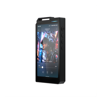 Rechargeable HiFi Music Player with Bluetooth & Amp Black