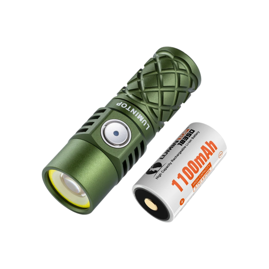 Rechargeable LEP Flashlight 700m Long-Range Beam