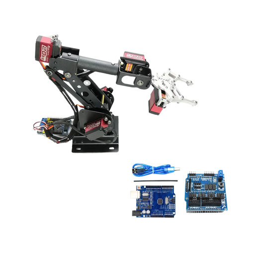 6DOF Programmable Robotic Arm Kit for Arduino