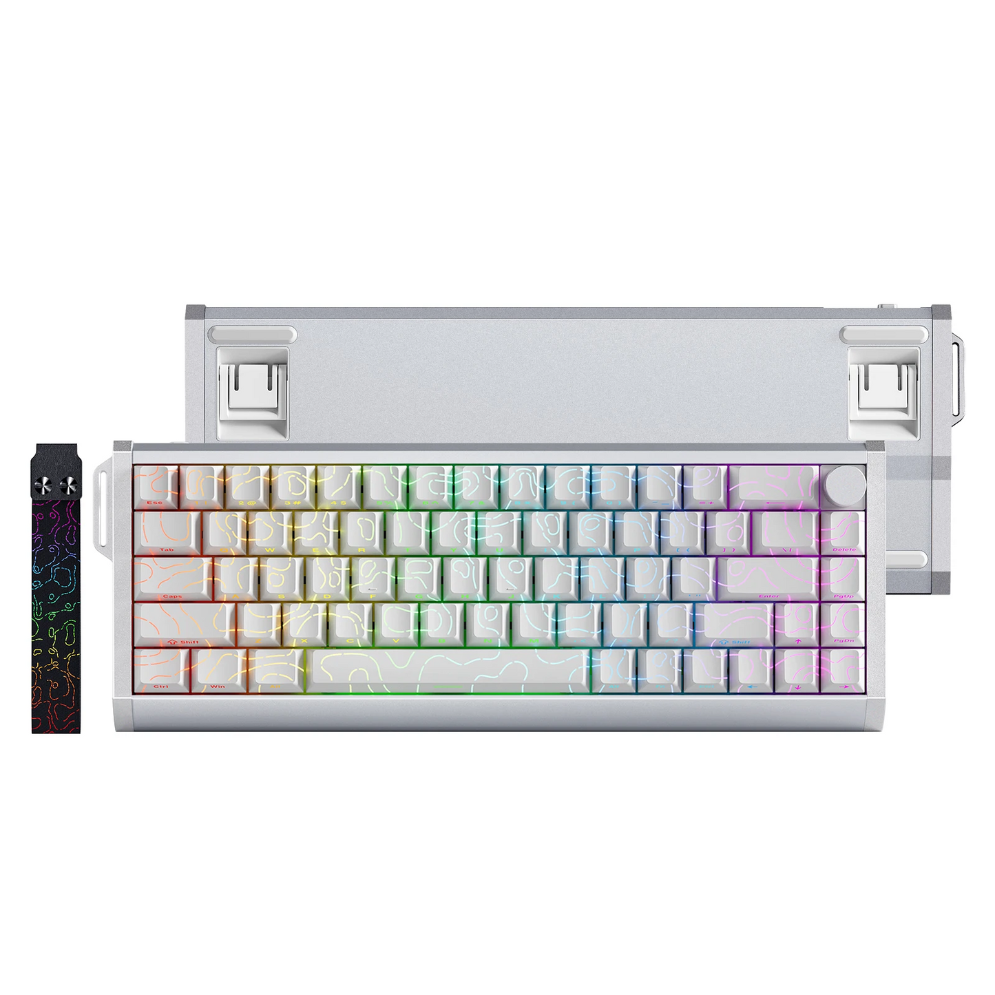 Compact GK68 HE RGB Keyboard Rapid Trigger 0.01ms