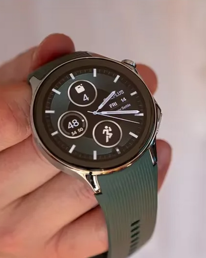 OnePlus Watch 3 Emerald Titanium Smartwatch with GPS and AMOLED