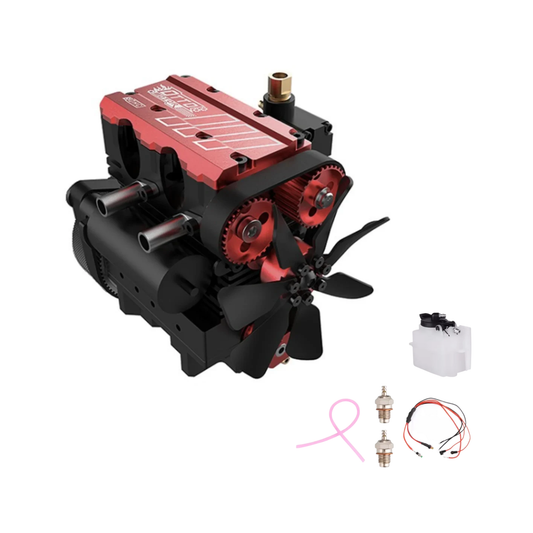 Compact 7cc Inline Nitro Engine Model Kit