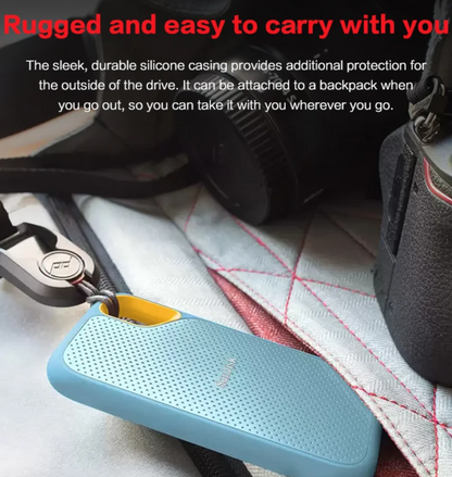 2TB E61 High Speed Portable Solid State Drive for Backup