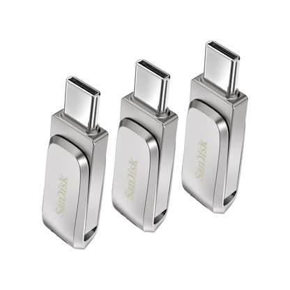 128GB Flash Drive Portable Storage Stick 3 Piece