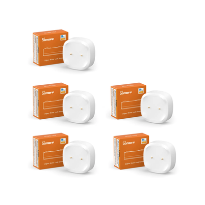 SONOFF SNZB-05P Wireless Zigbee Water Leak Sensors 5-Piece Set